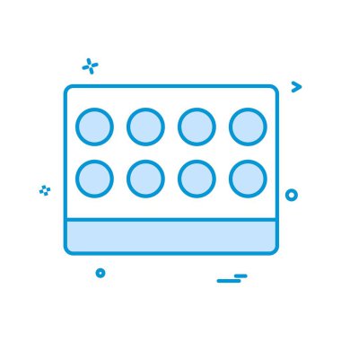 lab bilim simgesi vektör tasarımı