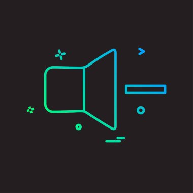 Birim simge tasarlamak vektör