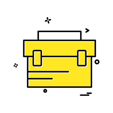 İş simgesi tasarım vektörü