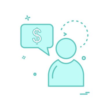 Avatar simge tasarım vektörü