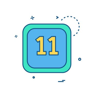 Takvim simge tasarlamak vektör 