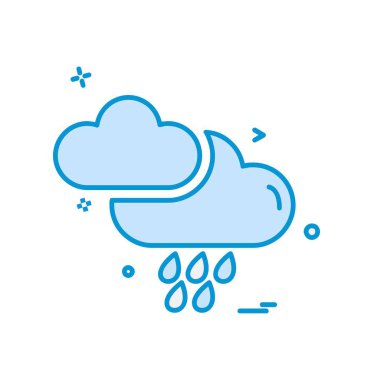 Sadece simge vektör üzerinde beyaz baclground hava