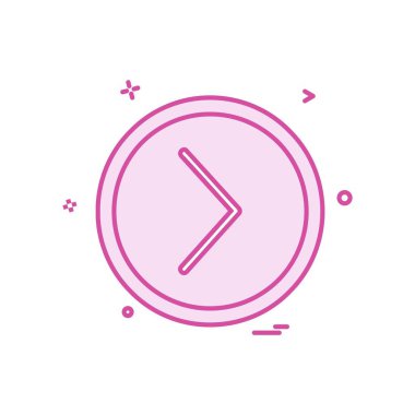 Sonraki simge tasarlamak vektör