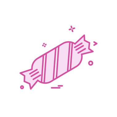 Şekerleme simge tasarlamak vektör