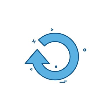 Simge tasarım vektörünü tazele