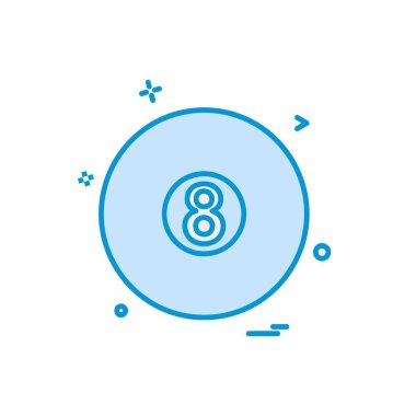 Topu simge tasarlamak vektör