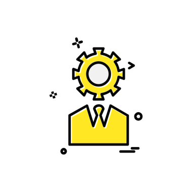 Ayar Dişli simge tasarlamak vektör