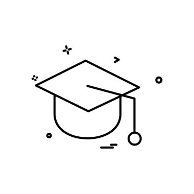 Üniversite simge vektör tasarımı