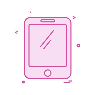 Akıllı simge tasarlamak vektör