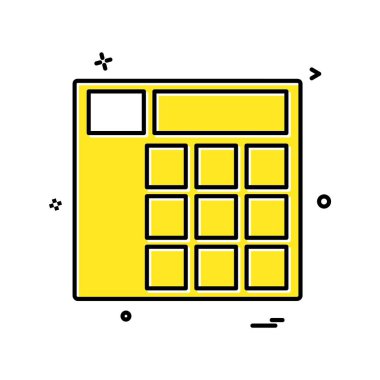 Telefon simgesi tasarım vektörü