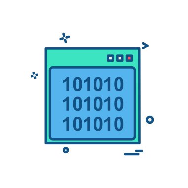 Web yerleşim simgesi tasarım vektörü