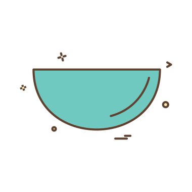 Laboratuvar cihazları simge vektör tasarımı