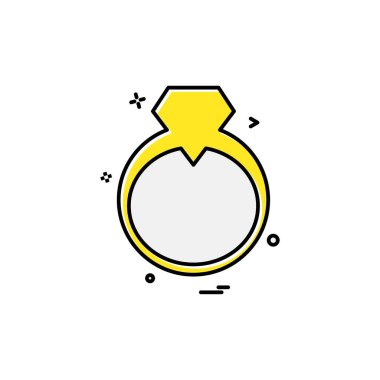 Aşk simge tasarlamak vektör 