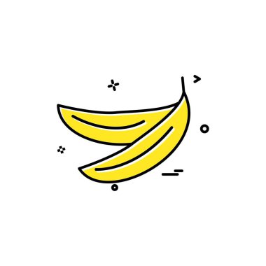 Meyve simgesi tasarım vektörü