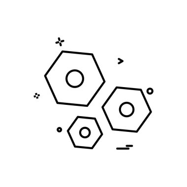 Simge vektör tasarım inşaat fındık onarmak