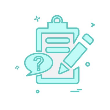 Pano simgesi tasarım, renkli vektör çizim