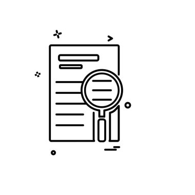 İş simge tasarlamak vektör 