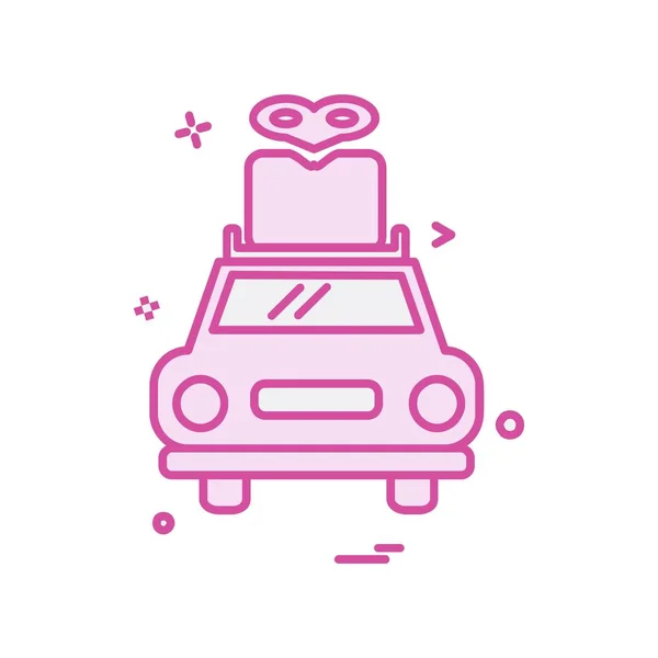 Diseño Iconos Transporte Ilustración Vectorial — Vector de stock