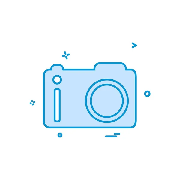 Ontwerp Camera Icoon Vector — Stockvector