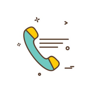 Arama simgesi tasarım, renkli vektör çizim