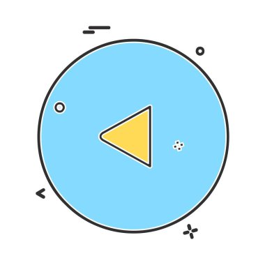 Ok simgesi tasarım vektörü