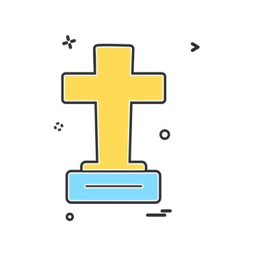 Cadılar Bayramı simgesi tasarım vektörü