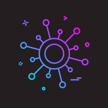 Simge tasarım vektörünü paylaş