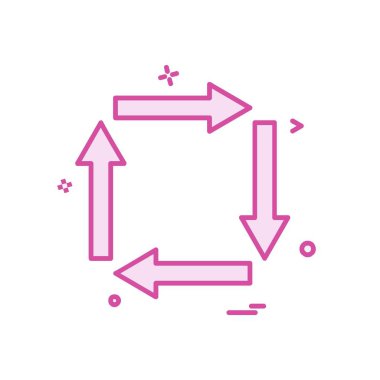 Simge tasarım vektörünü tazele