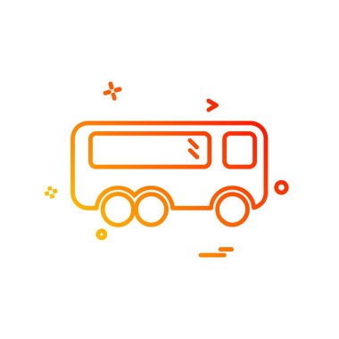 Van simge tasarlamak vektör