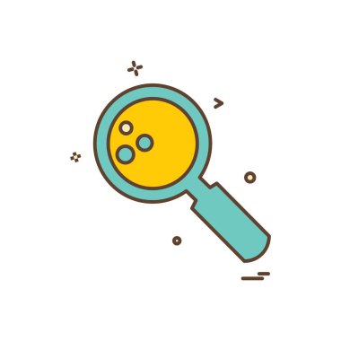 Arama simge tasarlamak vektör