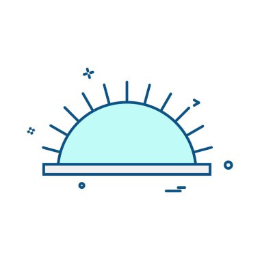 Piknik simgesi tasarım vektörü 