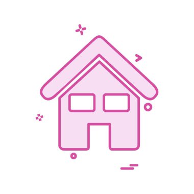 Emlak simge tasarlamak vektör