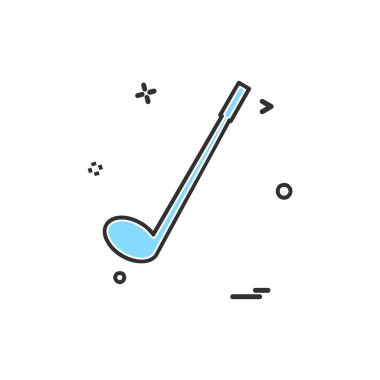 Golf simge tasarlamak vektör