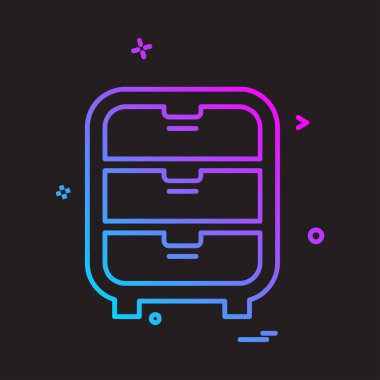 Çalışma simge tasarlamak vektör 