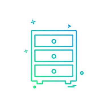 Mobilya tasarım vektörü 