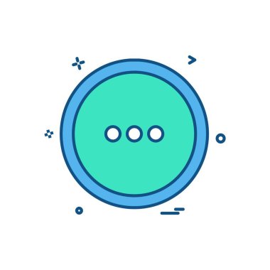 Kullanıcı arayüzü düğmesi simge tasarım vektörü