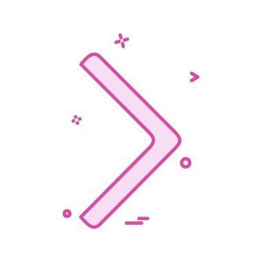 Sağ ok simge tasarlamak vektör