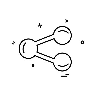 Simge tasarım vektörünü paylaş