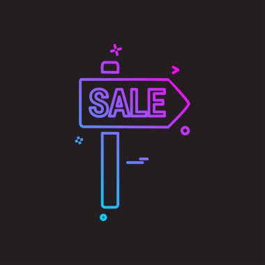 Satılık Pansiyon simge tasarlamak vektör