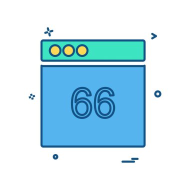 Web düzeni simge tasarım vektörü