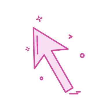 Yukarı ok simgesi tasarım vektörü