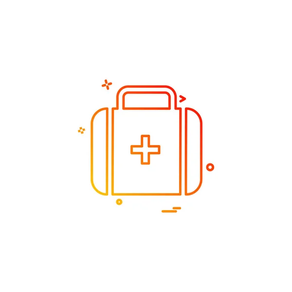 first-aid firstaid medical medicine box icon icon vector desige