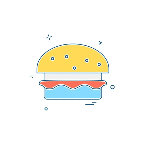 Vector Diseño Icono Alimentos — Vector de stock