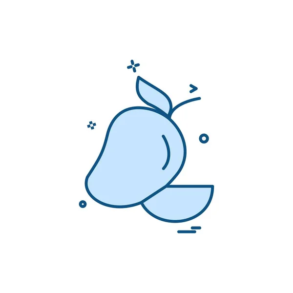 Obst Icon Design Vektor — Stockvektor