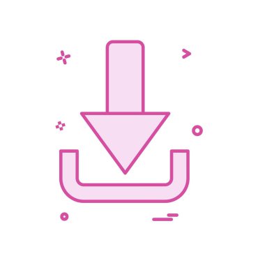 Simgesi tasarım, renkli vektör çizim indir