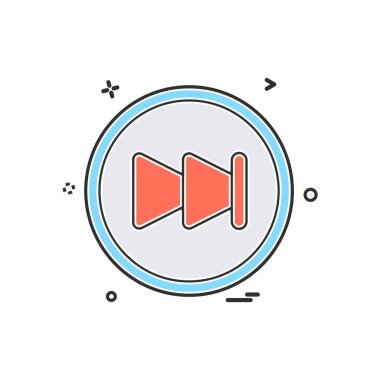 Kullanıcı arayüzü düğmesi simge tasarım vektörü