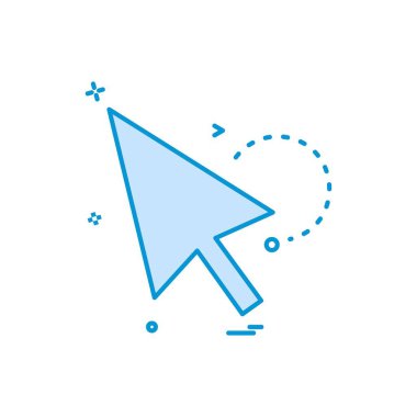 ok yönünü vektör tasarımı yaptı