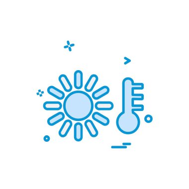 Sıcaklık simge tasarlamak vektör