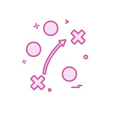 Rota tasarım simge tasarlamak vektör