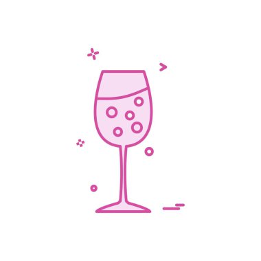 Gıda simgesi tasarım vektörü